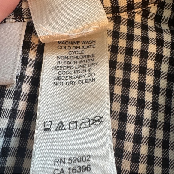 LIZ Claiborne Golf Dress Black and White Checkered Size 12 Sleeveless Midi - Picture 4 of 14